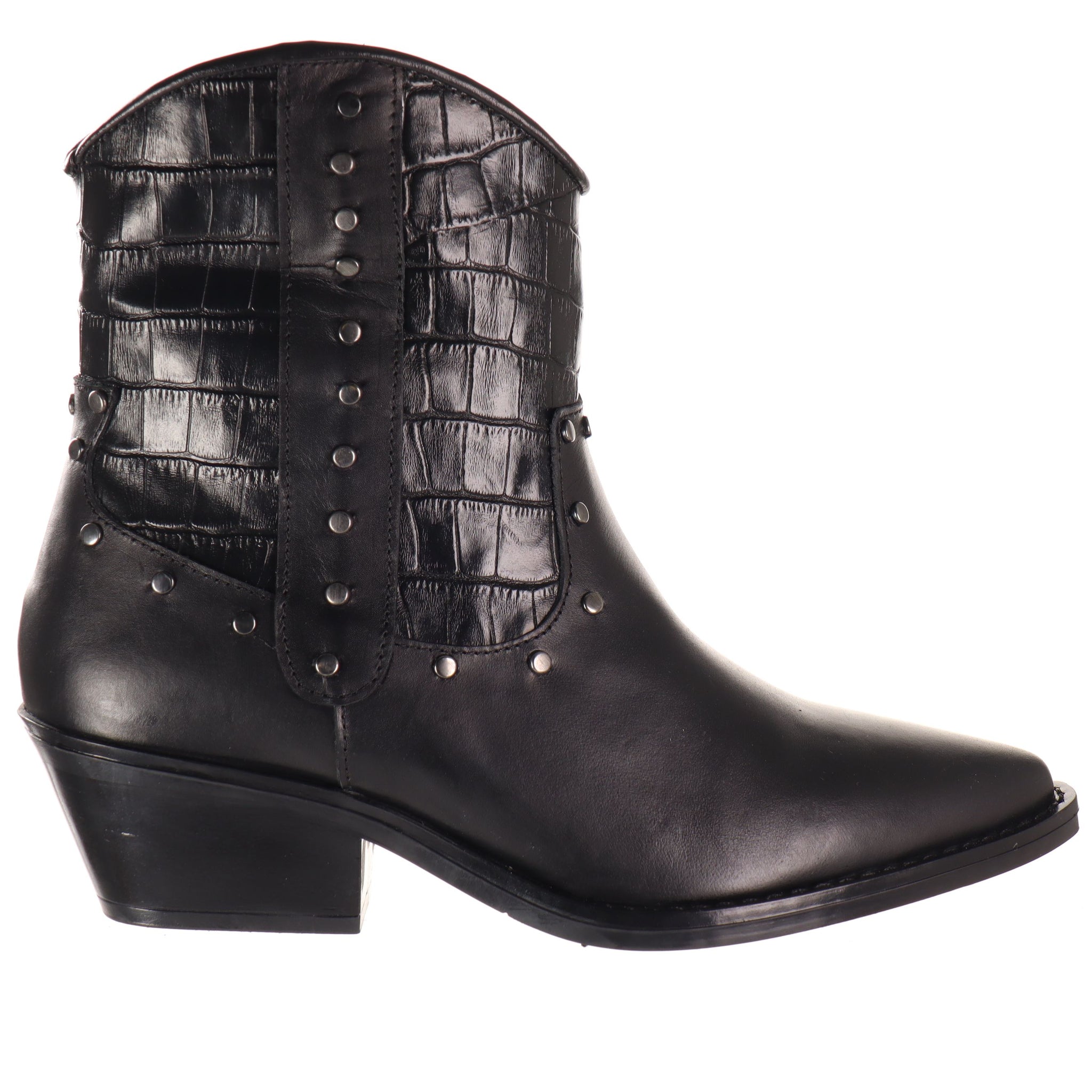 Dames Cowboyboot Zwart